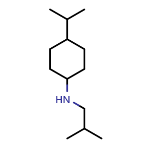 N-(2-methylpropyl)-4-(propan-2-yl)cyclohexan-1-amine