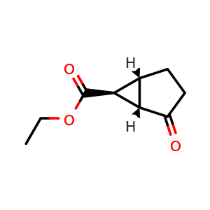 ethyl (1S,5R,6S)-rel-2-oxobicyclo[3.1.0]hexane-6-carboxylate