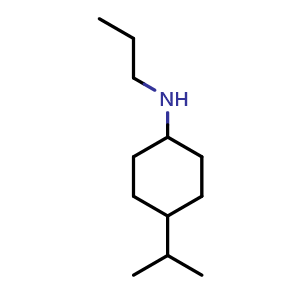 4-(propan-2-yl)-N-propylcyclohexan-1-amine