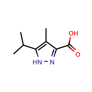 4-methyl-5-(propan-2-yl)-1H-pyrazole-3-carboxylic acid