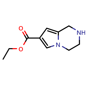 ethyl 1H,2H,3H,4H-pyrrolo[1,2-a]pyrazine-7-carboxylate