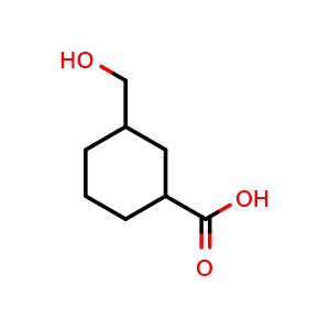 3-(hydroxymethyl)cyclohexanecarboxylic acid