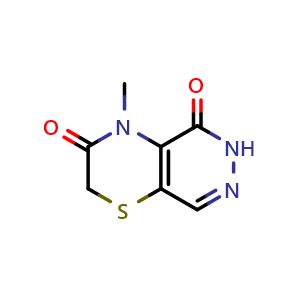 4-methyl-2H,3H,4H,5H,6H-pyridazino[4,5-b][1,4]thiazine-3,5-dione