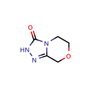 2,5,6,8-tetrahydro-[1,2,4]triazolo[3,4-c][1,4]oxazin-3-one