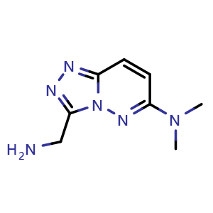 3-(aminomethyl)-N,N-dimethyl-[1,2,4]triazolo[4,3-b]pyridazin-6-amine