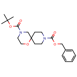 9-benzyl 4-tert-butyl 1-oxa-4,9-diazaspiro[5.5]undecane-4,9-dicarboxylate