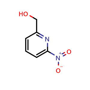 Chemical structure of (6-nitro-2-pyridyl)methanol , CAS 131747-47-2, AChemBlock S81122