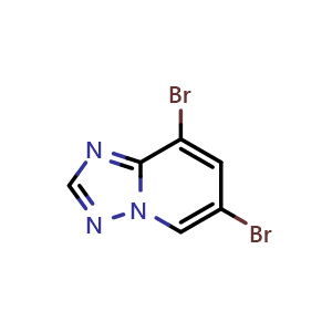 6,8-dibromo-[1,2,4]triazolo[1,5-a]pyridine