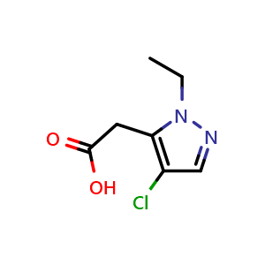 2-(4-chloro-1-ethyl-1H-pyrazol-5-yl)acetic acid
