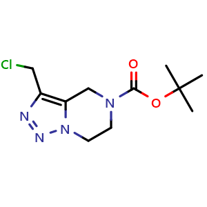 tert-butyl 3-(chloromethyl)-6,7-dihydro-4H-triazolo[1,5-a]pyrazine-5-carboxylate