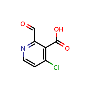 4-chloro-2-formylpyridine-3-carboxylic acid