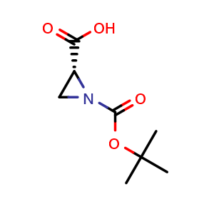 (2R)-1-[(tert-butoxy)carbonyl]aziridine-2-carboxylic acid