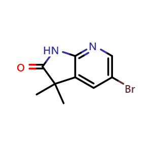 5-bromo-3,3-dimethyl-1H,2H,3H-pyrrolo[2,3-b]pyridin-2-one