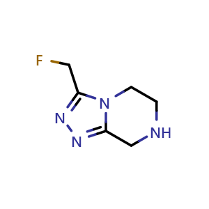 3-(fluoromethyl)-5H,6H,7H,8H-[1,2,4]triazolo[4,3-a]pyrazine