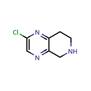 2-chloro-5,6,7,8-tetrahydropyrido[3,4-b]pyrazine