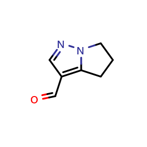 4H,5H,6H-pyrrolo[1,2-b]pyrazole-3-carbaldehyde