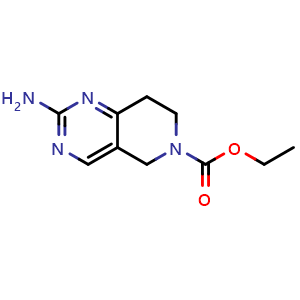 ethyl 2-amino-5H,6H,7H,8H-pyrido[4,3-d]pyrimidine-6-carboxylate