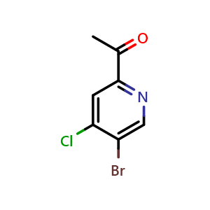 1-(5-bromo-4-chloro-2-pyridyl)ethanone
