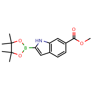 methyl 2-(4,4,5,5-tetramethyl-1,3,2-dioxaborolan-2-yl)-1H-indole-6-carboxylate