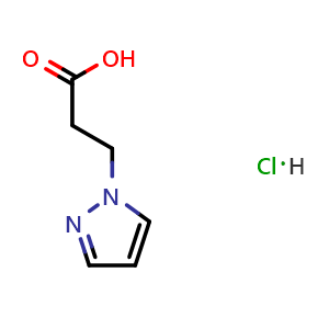 3-(1H-pyrazol-1-yl)propanoic acid hydrochloride