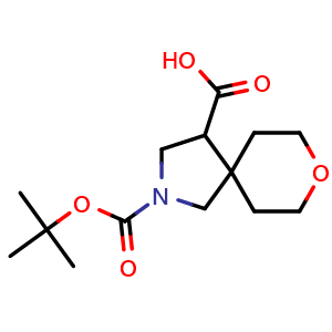 2-tert-butoxycarbonyl-8-oxa-2-azaspiro[4.5]decane-4-carboxylic acid