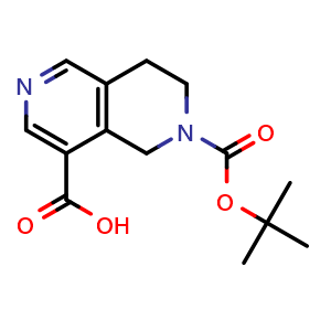 6-[(tert-butoxy)carbonyl]-5,6,7,8-tetrahydro-2,6-naphthyridine-4-carboxylic acid