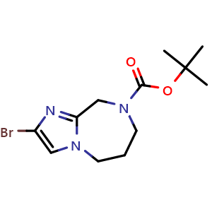 tert-butyl 2-bromo-5H,6H,7H,8H,9H-imidazo[1,2-a][1,4]diazepine-8-carboxylate