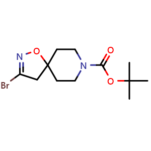 tert-butyl 3-bromo-1-oxa-2,8-diazaspiro[4.5]dec-2-ene-8-carboxylate