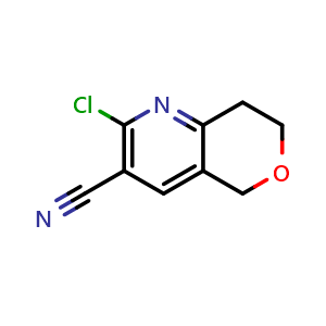 2-chloro-5H,7H,8H-pyrano[4,3-b]pyridine-3-carbonitrile