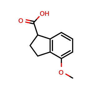 4-methoxy-2,3-dihydro-1H-indene-1-carboxylic acid