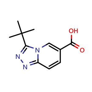 3-tert-butyl-[1,2,4]triazolo[4,3-a]pyridine-6-carboxylic acid