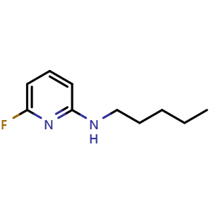 6-fluoro-N-pentylpyridin-2-amine