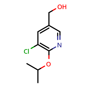 [5-chloro-6-(propan-2-yloxy)pyridin-3-yl]methanol