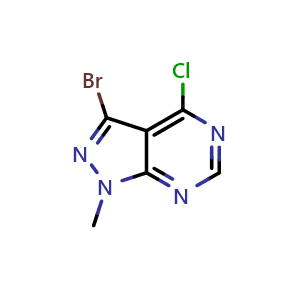 3-bromo-4-chloro-1-methyl-1H-pyrazolo[3,4-d]pyrimidine