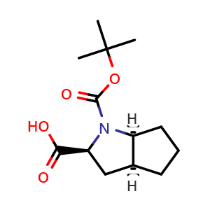 (2S,3aS,6aS)-1-tert-butoxycarbonyl-3,3a,4,5,6,6a-hexahydro-2H-cyclopenta[b]pyrrole-2-carboxylic acid