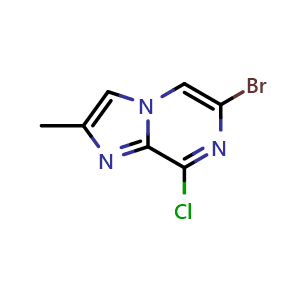 6-bromo-8-chloro-2-methylimidazo[1,2-a]pyrazine