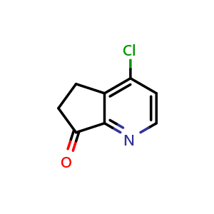 4-chloro-5,6-dihydrocyclopenta[b]pyridin-7-one