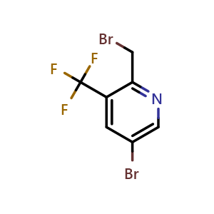 5-bromo-2-(bromomethyl)-3-(trifluoromethyl)pyridine