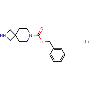 benzyl 2,7-diazaspiro[3.5]nonane-7-carboxylate hydrochloride