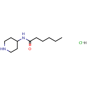 N-(piperidin-4-yl)hexanamide hydrochloride