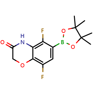 5,8-difluoro-6-(4,4,5,5-tetramethyl-1,3,2-dioxaborolan-2-yl)-2H-benzo[b][1,4]oxazin-3(4H)-one