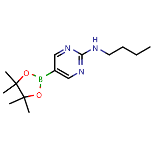 N-butyl-5-(4,4,5,5-tetramethyl-1,3,2-dioxaborolan-2-yl)pyrimidin-2-amine
