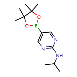 N-isopropyl-5-(4,4,5,5-tetramethyl-1,3,2-dioxaborolan-2-yl)pyrimidin-2-amine