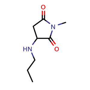 1-methyl-3-(propylamino)pyrrolidine-2,5-dione