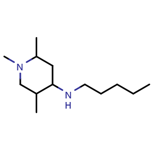 1,2,5-trimethyl-N-pentylpiperidin-4-amine