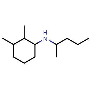2,3-dimethyl-N-(pentan-2-yl)cyclohexan-1-amine