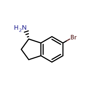 (1S)-6-bromo-2,3-dihydro-1H-inden-1-amine