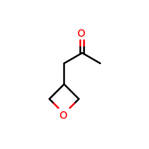 Chemical structure of 1-(oxetan-3-yl)propan-2-one , CAS 1207175-39-0, AChemBlock S82501