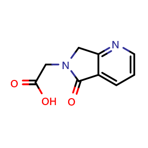2-{5-oxo-5H,6H,7H-pyrrolo[3,4-b]pyridin-6-yl}acetic acid