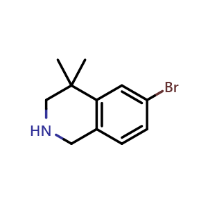 6-bromo-4,4-dimethyl-2,3-dihydro-1H-isoquinoline